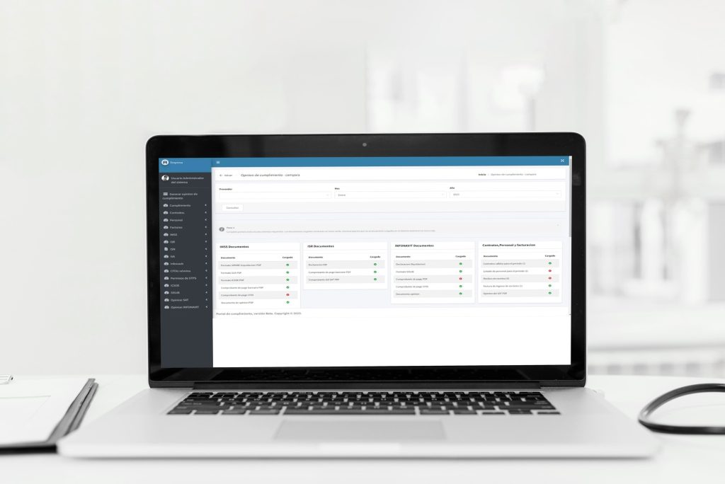 Portal de Cumplimiento para Subcontratistas